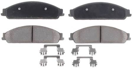 ACDelco - ACDelco 14D1070CH - Ceramic Front Disc Brake Pad Set