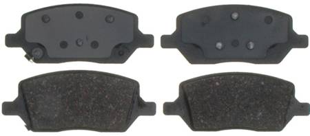 ACDelco - ACDelco 14D1093CHF1 - Ceramic Rear Disc Brake Pad Set with Hardware