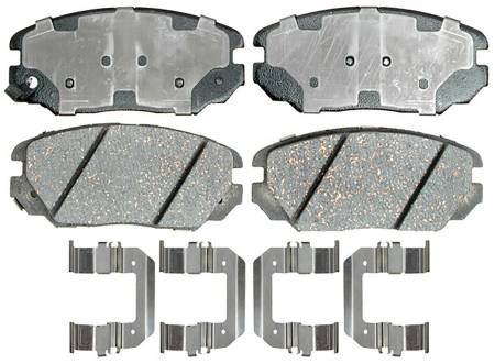 ACDelco - ACDelco 14D1125CHF1 - Ceramic Front Disc Brake Pad Set