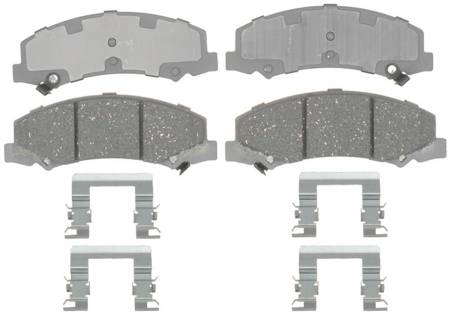 ACDelco - ACDelco 14D1159CHF1 - Ceramic Front Disc Brake Pad Set with Hardware