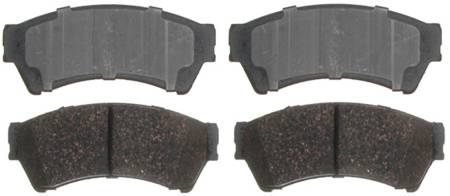 ACDelco - ACDelco 14D1164CHF1 - Ceramic Front Disc Brake Pad Set