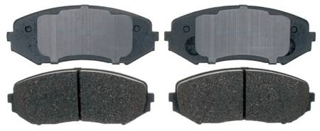 ACDelco - ACDelco 14D1188CHF1 - Ceramic Front Disc Brake Pad Set with Hardware