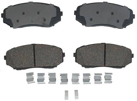 ACDelco - ACDelco 14D1258ACHF1 - Ceramic Front Disc Brake Pad Set