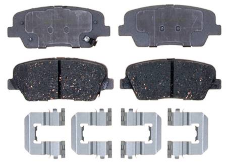 ACDelco - ACDelco 14D1284CHF1 - Ceramic Rear Disc Brake Pad Set with Hardware