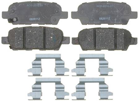 ACDelco - ACDelco 14D1288CH - Ceramic Rear Disc Brake Pad Set with Hardware
