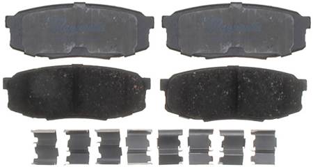 ACDelco - ACDelco 14D1304CH - Ceramic Rear Disc Brake Pad Set