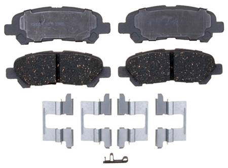 ACDelco - ACDelco 14D1325CHF1 - Ceramic Rear Disc Brake Pad Set with Hardware