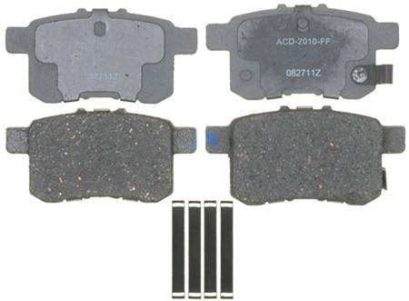 ACDelco - ACDelco 14D1336CHF1 - Ceramic Rear Disc Brake Pad Set with Hardware