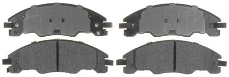 ACDelco - ACDelco 14D1339CHF1 - Ceramic Front Disc Brake Pad Set with Hardware