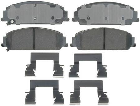 ACDelco - ACDelco 14D1351CHF1 - Ceramic Front Disc Brake Pad Set