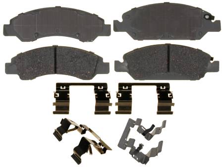 ACDelco - ACDelco 14D1367CH - Ceramic Front Disc Brake Pad Set with Hardware