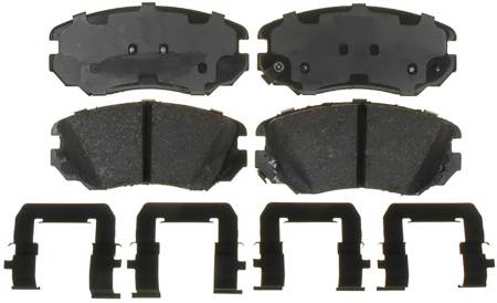 ACDelco - ACDelco 14D1421CHF2 - Ceramic Front Disc Brake Pad Set