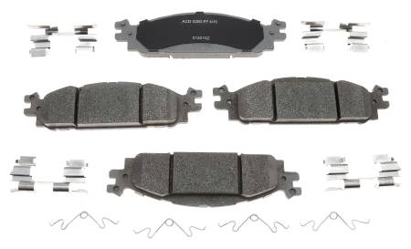 ACDelco - ACDelco 14D1508CHF1 - Ceramic Front Disc Brake Pad Set