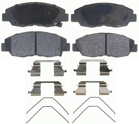 ACDelco - ACDelco 14D1578CHF1 - Ceramic Front Disc Brake Pad Set with Hardware