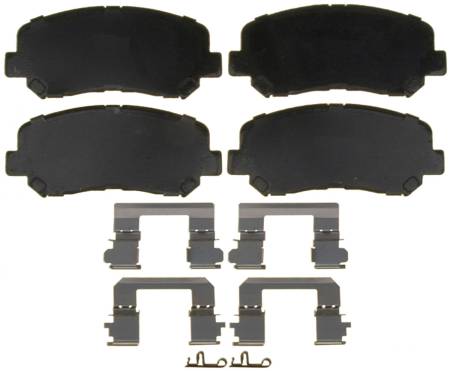ACDelco - ACDelco 14D1623CHF1 - Ceramic Front Disc Brake Pad Set with Hardware