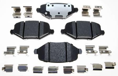 ACDelco - ACDelco 14D1719CHF1 - Ceramic Front Disc Brake Pad Set