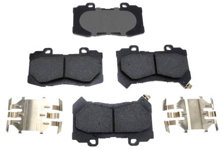 ACDelco - ACDelco 14D1802CHF1 - Ceramic Front Disc Brake Pad Set