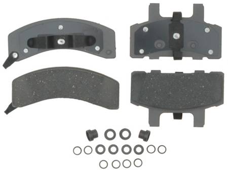 ACDelco - ACDelco 14D369CH - Ceramic Front Disc Brake Pad Set with Hardware