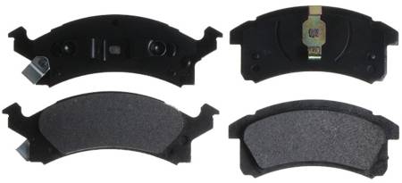 ACDelco - ACDelco 14D506M - Semi-Metallic Front Disc Brake Pad Set with Wear Sensor