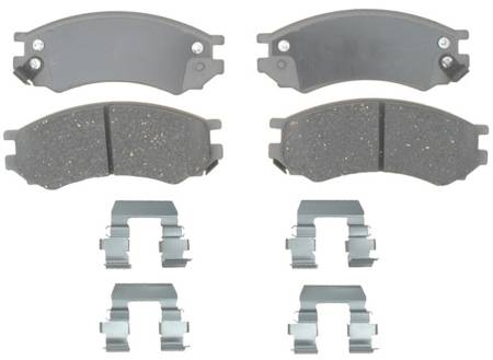 ACDelco - ACDelco 14D507CH - Ceramic Front Disc Brake Pad Set with Hardware