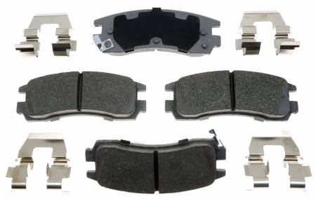 ACDelco - ACDelco 14D508CHF1 - Ceramic Rear Disc Brake Pad Set