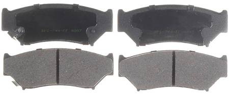 ACDelco - ACDelco 14D556CHF1 - Ceramic Front Disc Brake Pad Set