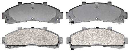 ACDelco - ACDelco 14D652M - Semi-Metallic Front Disc Brake Pad Set with Wear Sensor