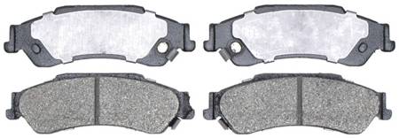 ACDelco - ACDelco 14D729CHF1 - Ceramic Rear Disc Brake Pad Set with Hardware