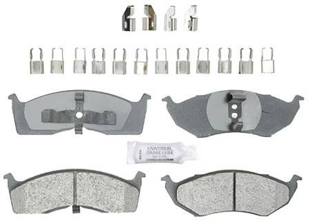 ACDelco - ACDelco 14D730CHF1 - Ceramic Front Disc Brake Pad Set