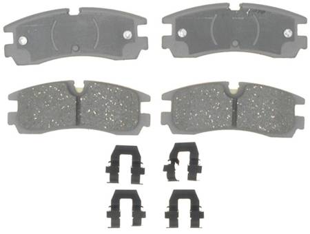 ACDelco - ACDelco 14D754CHF1 - Ceramic Rear Disc Brake Pad Set