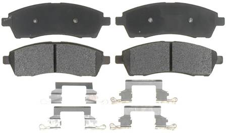 ACDelco - ACDelco 14D757CHF2 - Ceramic Rear Disc Brake Pad Set