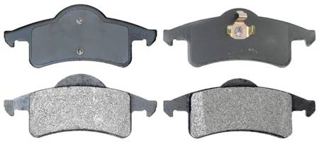 ACDelco - ACDelco 14D791M - Semi-Metallic Rear Disc Brake Pad Set