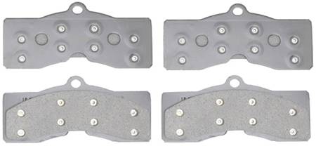 ACDelco - ACDelco 14D8C - Organic Front Disc Brake Pad Set