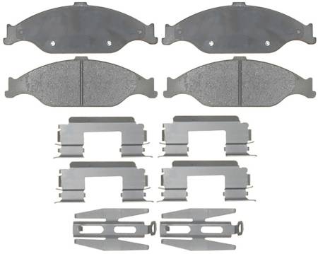 ACDelco - ACDelco 14D804CHF1 - Ceramic Front Disc Brake Pad Set