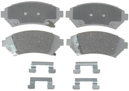 ACDelco - ACDelco 14D818CHF1 - Ceramic Front Disc Brake Pad Set with Hardware