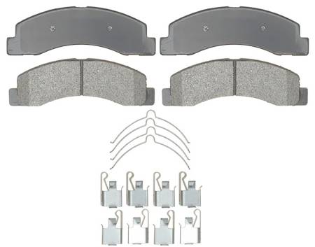 ACDelco - ACDelco 14D824CHF1 - Ceramic Front Disc Brake Pad Set