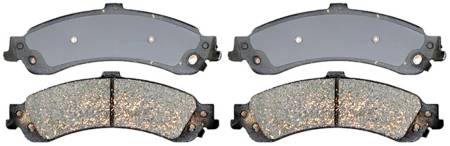 ACDelco - ACDelco 14D834CH - Ceramic Rear Disc Brake Pad Set with Hardware