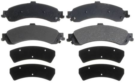 ACDelco - ACDelco 14D834M - Semi-Metallic Rear Disc Brake Pad Set with Wear Sensor