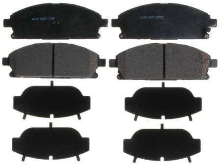 ACDelco - ACDelco 14D855CH - Ceramic Front Disc Brake Pad Set with Wear Sensor