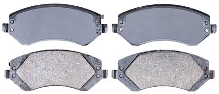 ACDelco - ACDelco 14D856ACHF1 - Ceramic Front Disc Brake Pad Set with Hardware