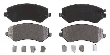 ACDelco - ACDelco 14D856CHF1 - Ceramic Front Disc Brake Pad Set