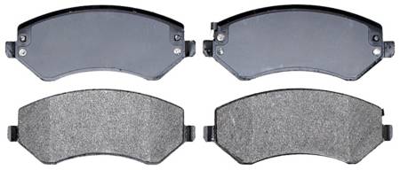 ACDelco - ACDelco 14D856M - Semi-Metallic Front Disc Brake Pad Set with Wear Sensor