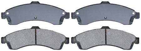 ACDelco - ACDelco 14D882CHF1 - Ceramic Front Disc Brake Pad Set with Hardware