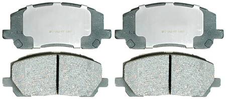 ACDelco - ACDelco 14D884CHF1 - Ceramic Front Disc Brake Pad Set
