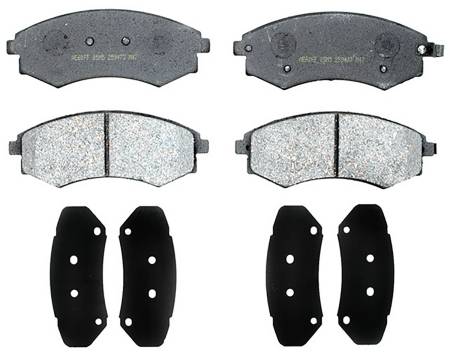 ACDelco - ACDelco 14D887CH - Ceramic Front Disc Brake Pad Set