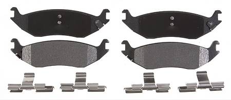 ACDelco - ACDelco 14D898CH - Ceramic Rear Disc Brake Pad Set