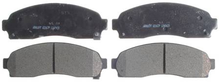ACDelco - ACDelco 14D913CHF1 - Ceramic Front Disc Brake Pad Set with Hardware