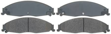 ACDelco - ACDelco 14D921CHF1 - Ceramic Front Disc Brake Pad Set with Hardware