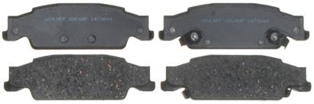 ACDelco - ACDelco 14D922CH - Ceramic Rear Disc Brake Pad Set with Hardware