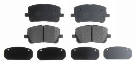 ACDelco - ACDelco 14D923CHF2 - Ceramic Front Disc Brake Pad Set with Hardware